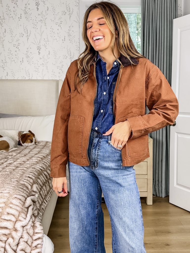 Virginia influencer, Lauren Dix, shares a walmart fall fashion order for cool millennial moms.